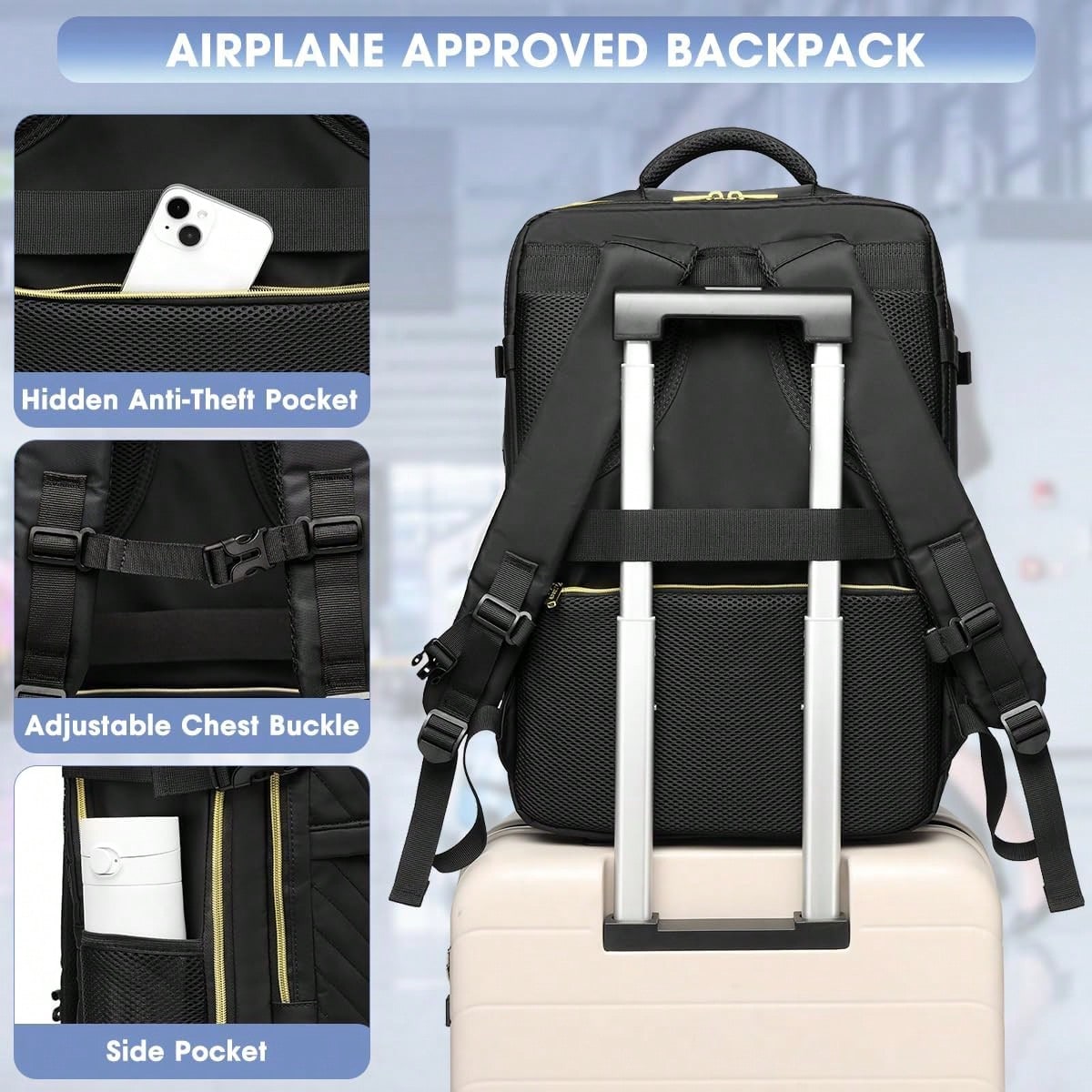 Ransel Perjalanan Besar - Tas  - Travel Backpack Anti Theft ulasan dan harga