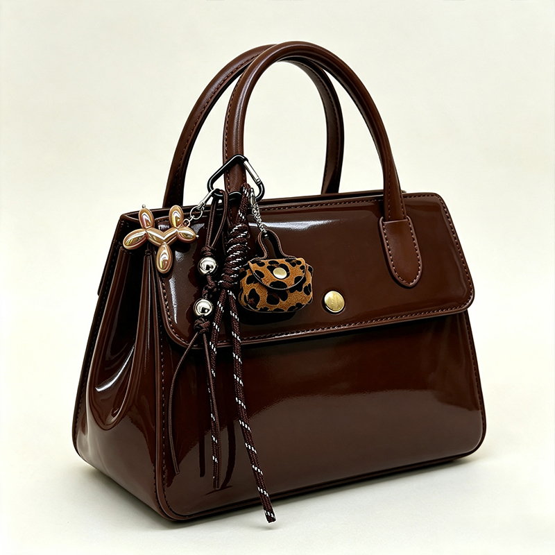 Tas Mini Motif Leopard Trendy, - Mini Backpack Purse ulasan dan harga