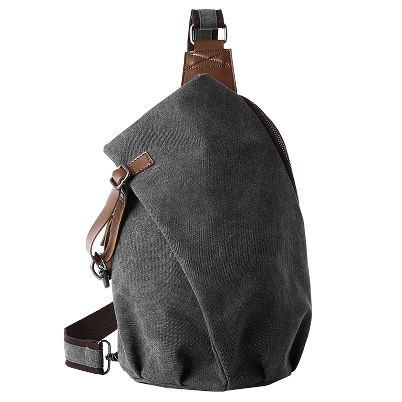 Tas Selempang Kanvas Retro Kap - Sling Backpack Shoulder ulasan dan harga