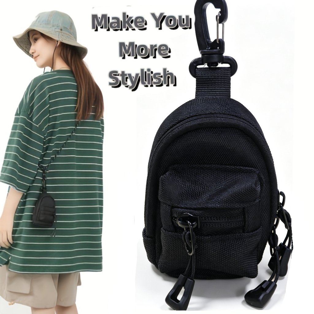 Tas Ransel Carabiner Pria, Kan - Mini Backpack Purse ulasan dan harga